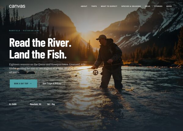 Fly Fishing Guide Niche Demo