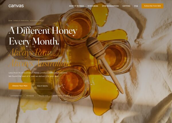 Honey Subscription Niche Demo